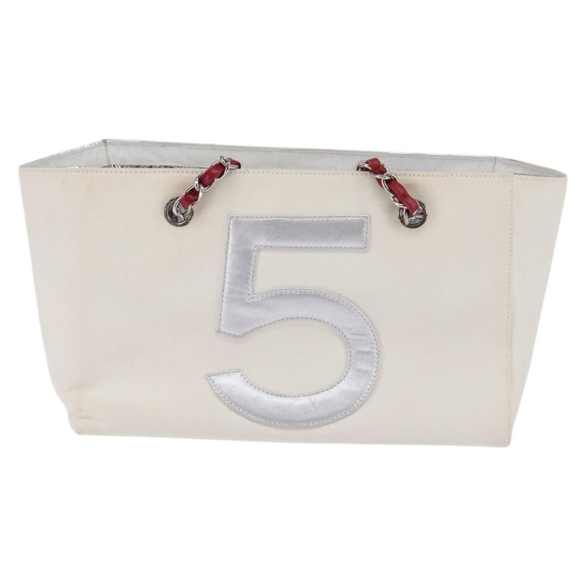 Chanel Chanel No.5 Tote Canvas and Leather Size ONE SIZE - 2 Thumbnail