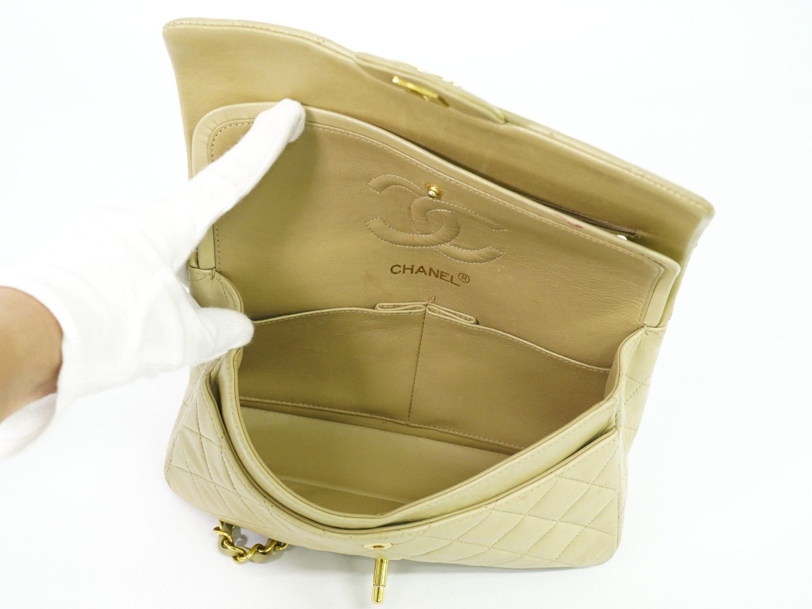 Chanel Chanel Timeless - Classic Double Flap Bag Quilted Lambskin Size ONE SIZE - 17 Thumbnail