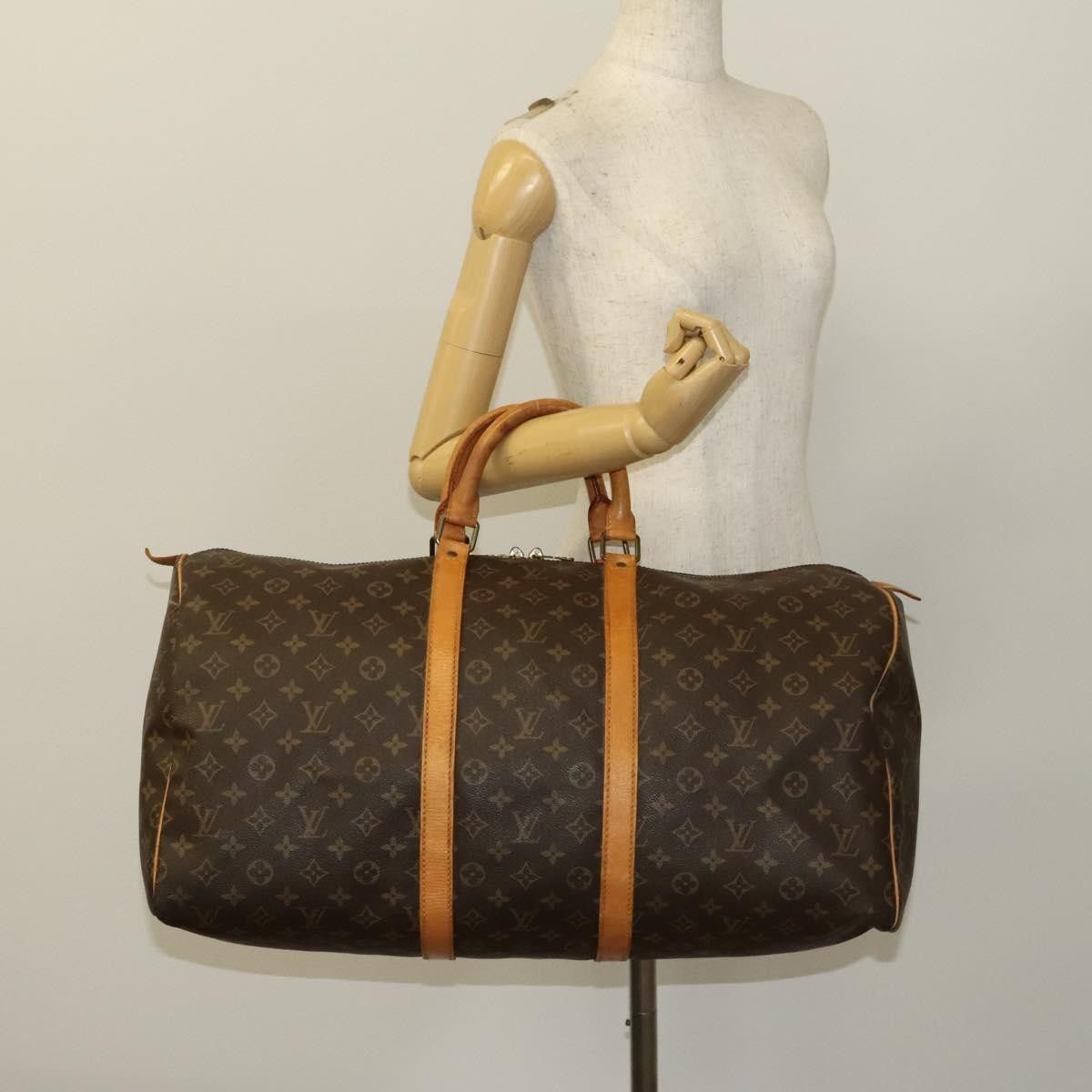 Louis Vuitton Louis Vuitton Keepall Bag Monogram Canvas Size ONE SIZE - 15 Thumbnail