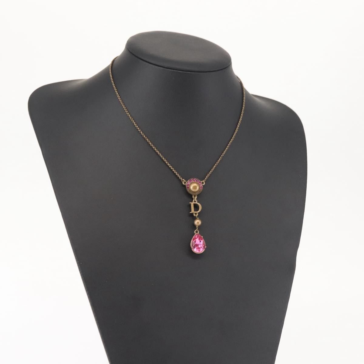 Dior Christian Dior D logo Pendant Necklace Metal Size ONE SIZE - 9 Thumbnail