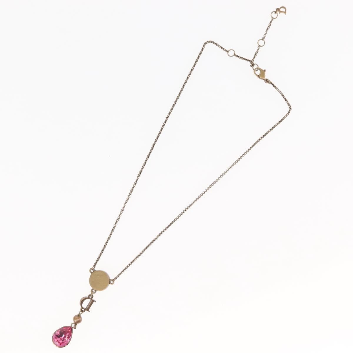 Dior Christian Dior D logo Pendant Necklace Metal Size ONE SIZE - 2 Thumbnail