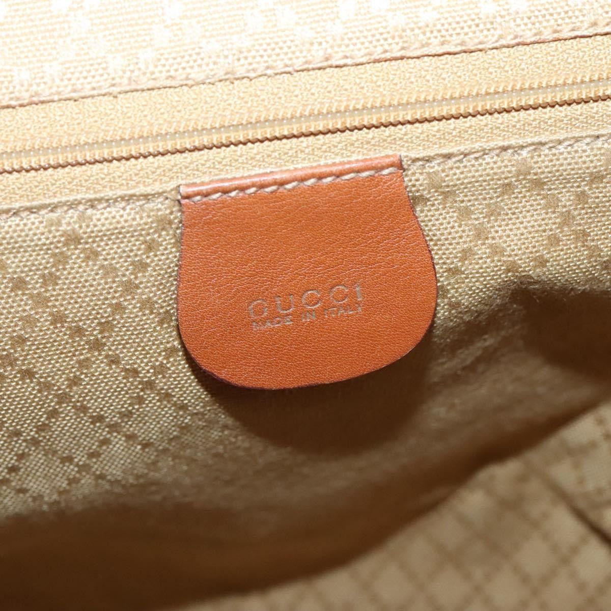 Gucci Gucci Vintage Bamboo Backpack Leather Size ONE SIZE - 6 Thumbnail
