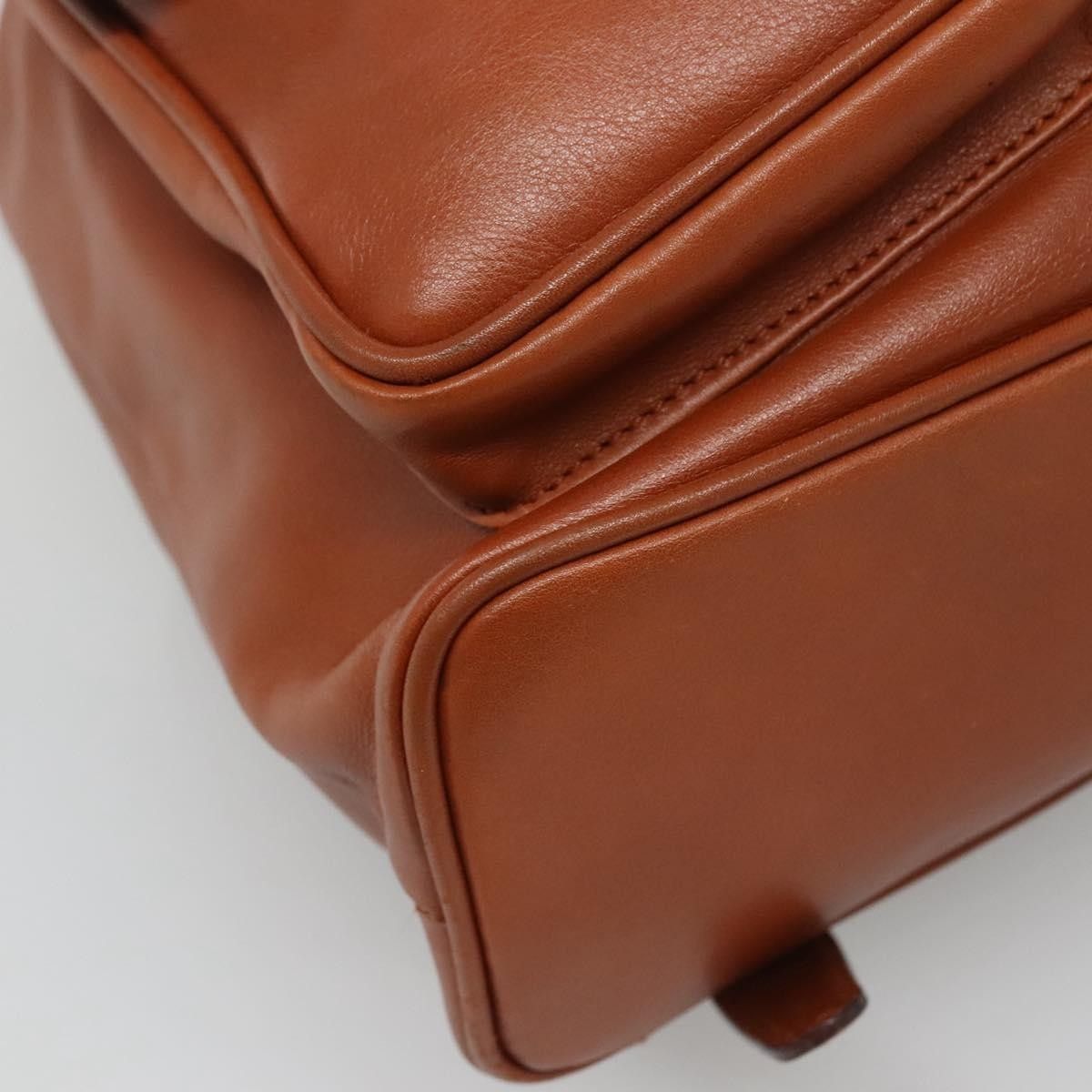 Gucci Gucci Vintage Bamboo Backpack Leather Size ONE SIZE - 9 Thumbnail