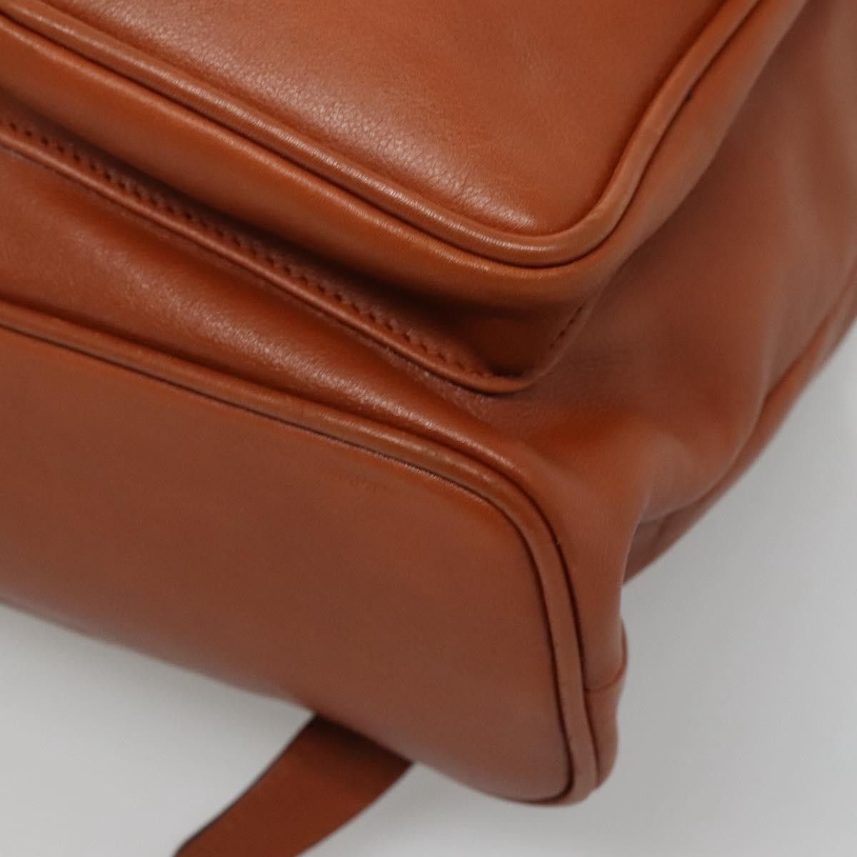 Gucci Gucci Vintage Bamboo Backpack Leather Size ONE SIZE - 11 Thumbnail