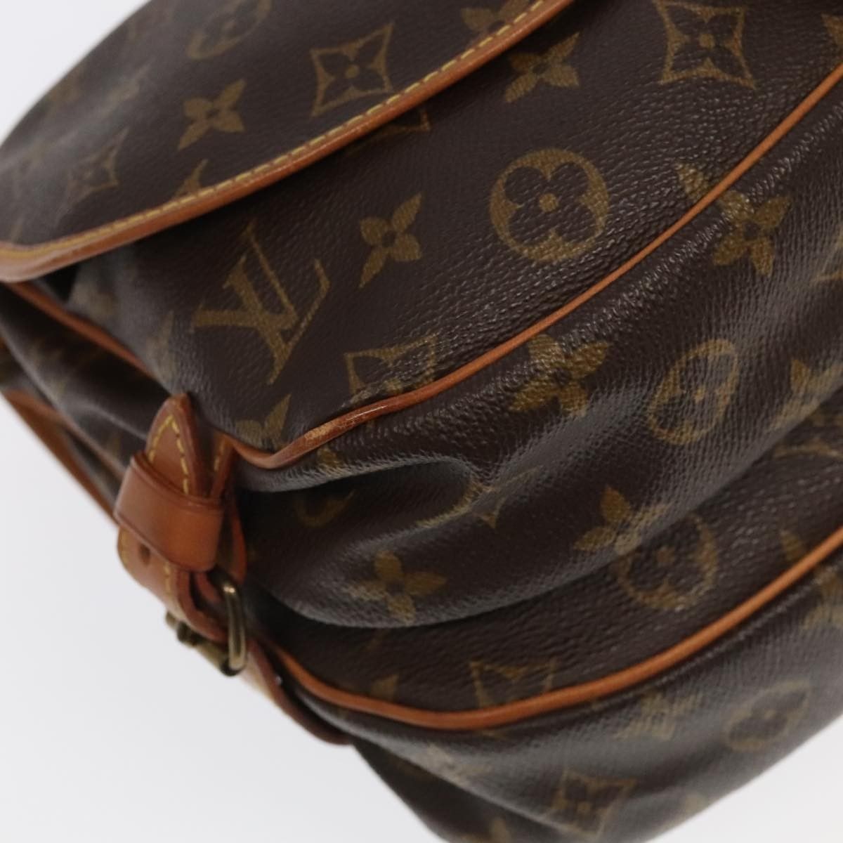 Louis Vuitton Louis Vuitton Saumur Handbag Monogram Canvas Size ONE SIZE - 9 Thumbnail