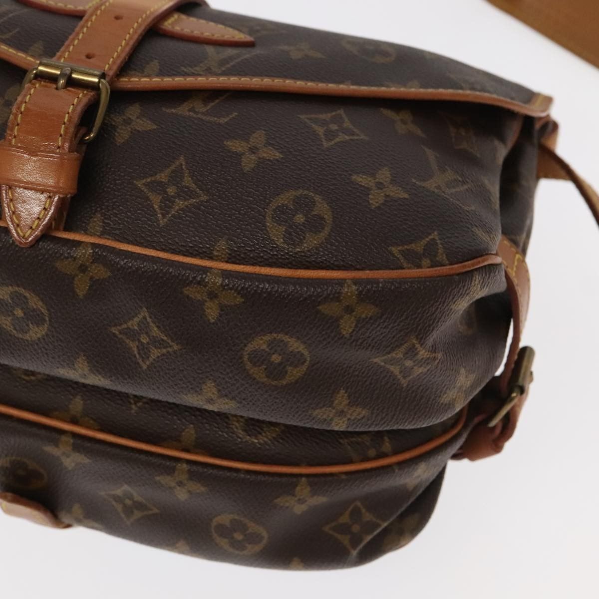 Louis Vuitton Louis Vuitton Saumur Handbag Monogram Canvas Size ONE SIZE - 10 Thumbnail
