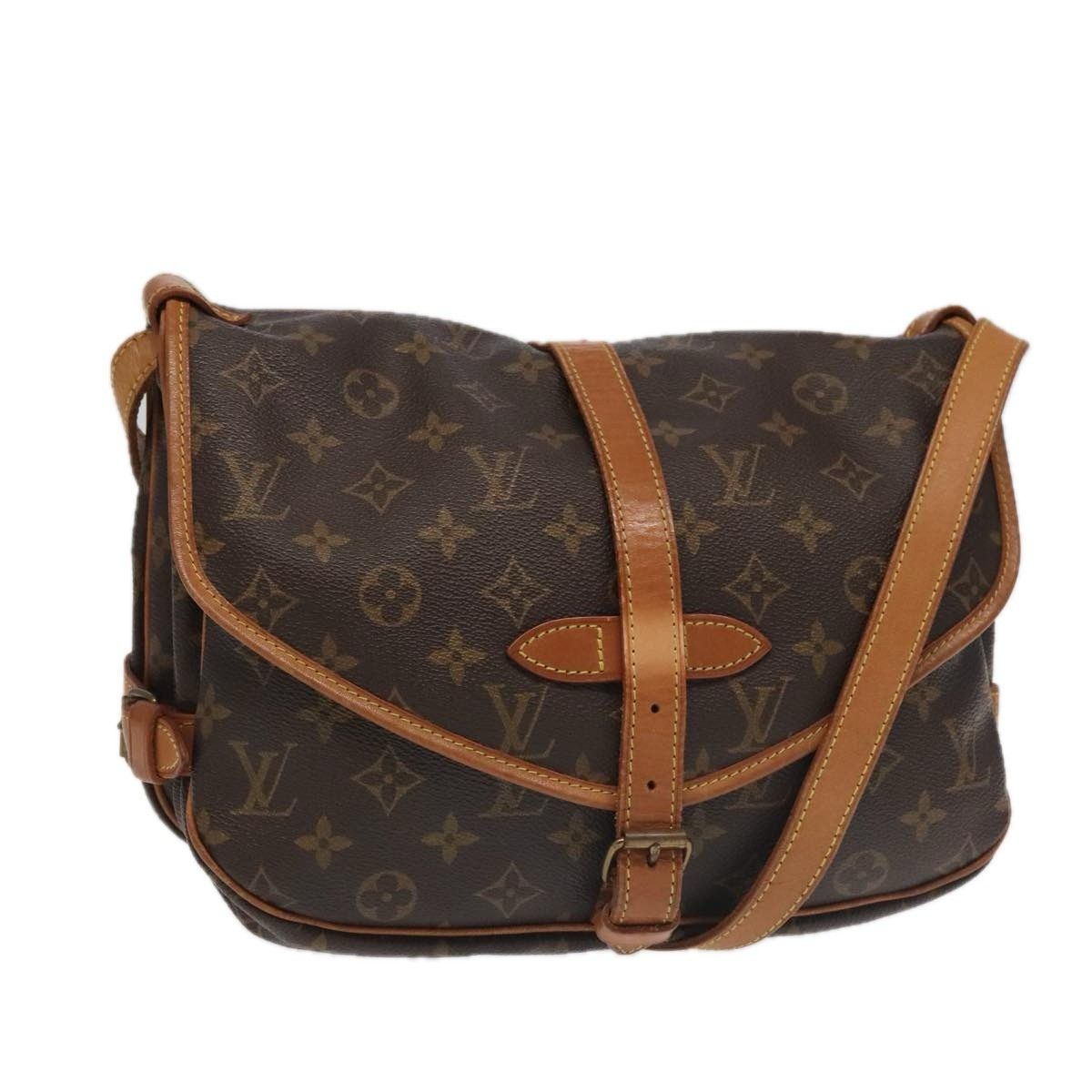 Louis Vuitton Louis Vuitton Saumur Handbag Monogram Canvas Size ONE SIZE - 13 Thumbnail