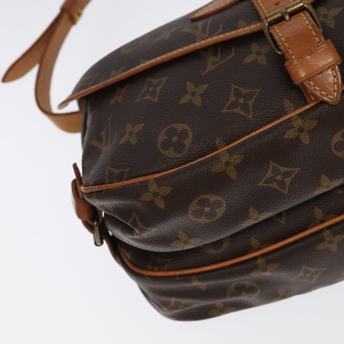 Louis Vuitton Louis Vuitton Saumur Handbag Monogram Canvas Size ONE SIZE - 11 Thumbnail