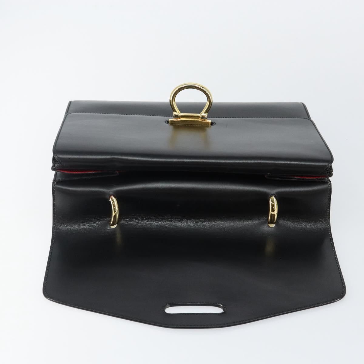 Celine Celine Vintage Top Handle Bag Glazed Leather Size ONE SIZE - 15 Thumbnail