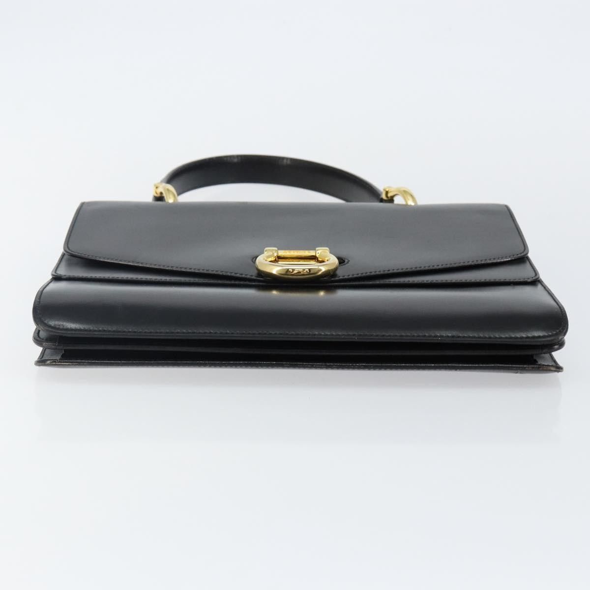 Celine Celine Vintage Top Handle Bag Glazed Leather Size ONE SIZE - 18 Thumbnail
