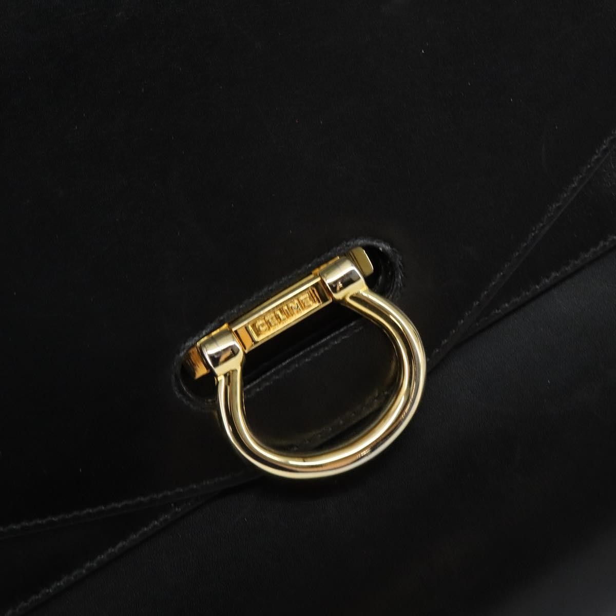 Celine Celine Vintage Top Handle Bag Glazed Leather Size ONE SIZE - 13 Thumbnail