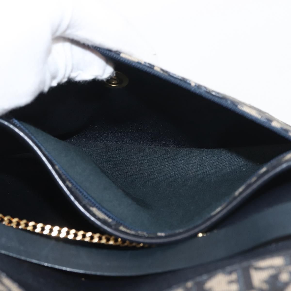 Dior Christian Dior Vintage Trotter Flap Shoulder Bag Canvas Size ONE SIZE - 23 Thumbnail