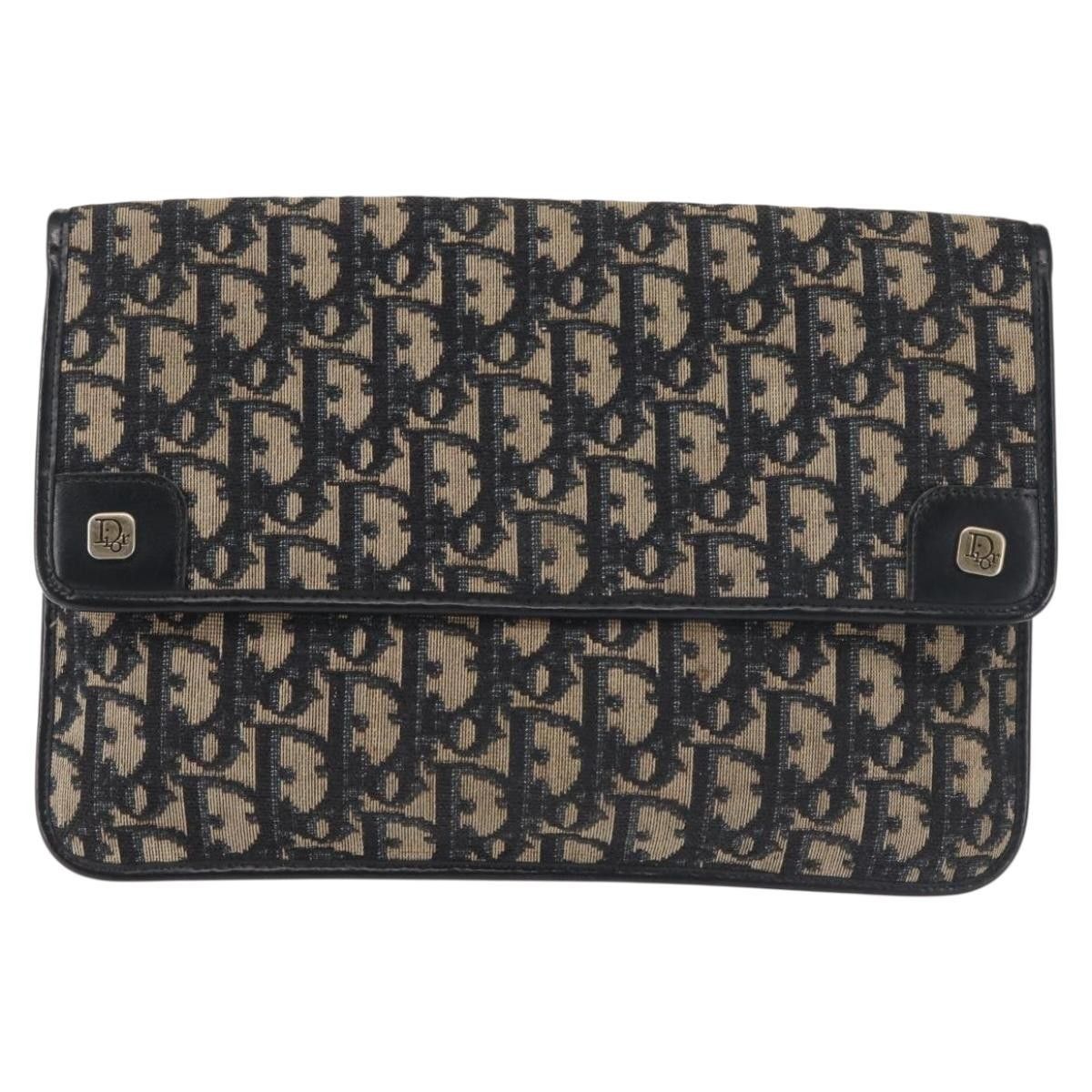 Dior Christian Dior Vintage Trotter Flap Shoulder Bag Canvas Size ONE SIZE - 19 Thumbnail