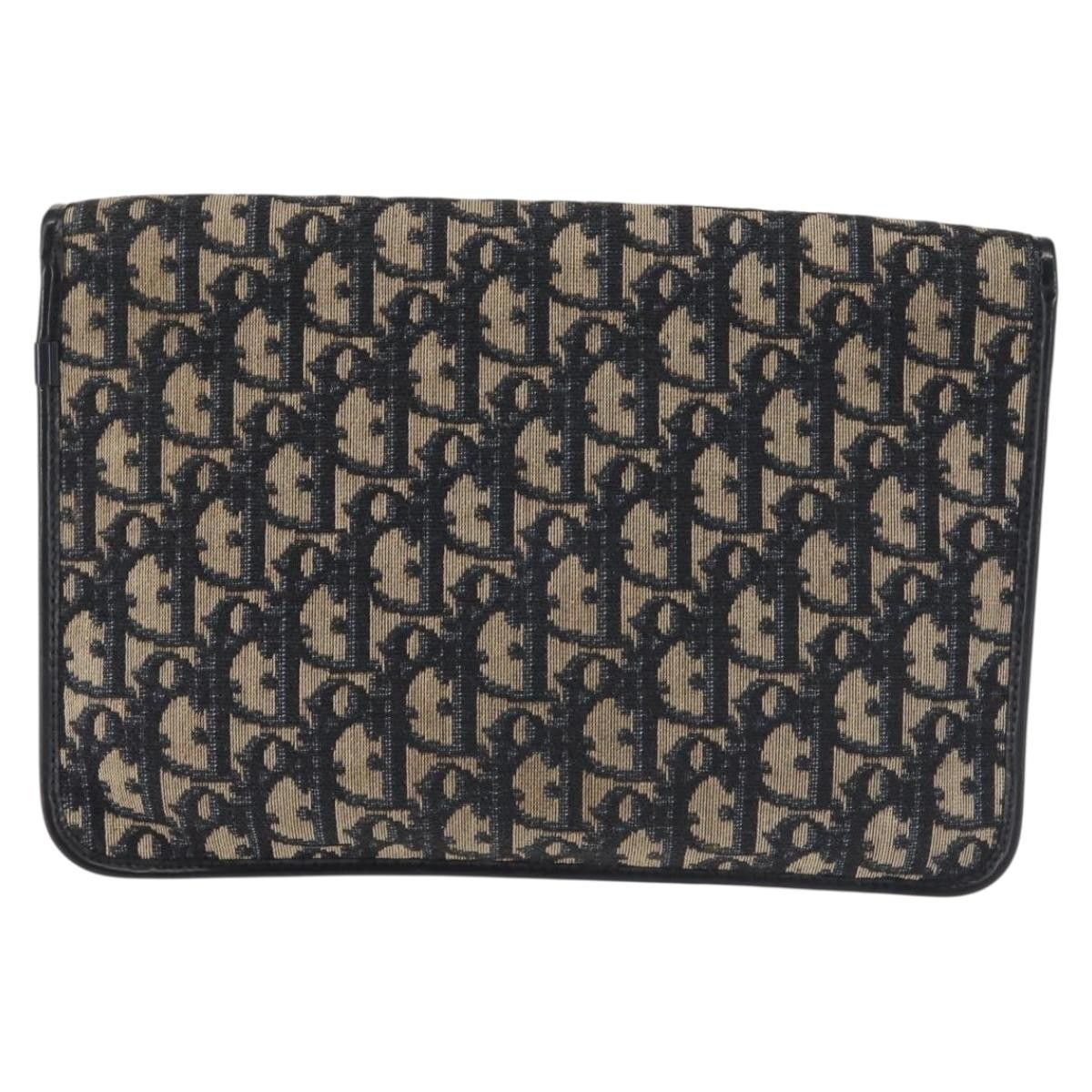 Dior Christian Dior Vintage Trotter Flap Shoulder Bag Canvas Size ONE SIZE - 2 Thumbnail
