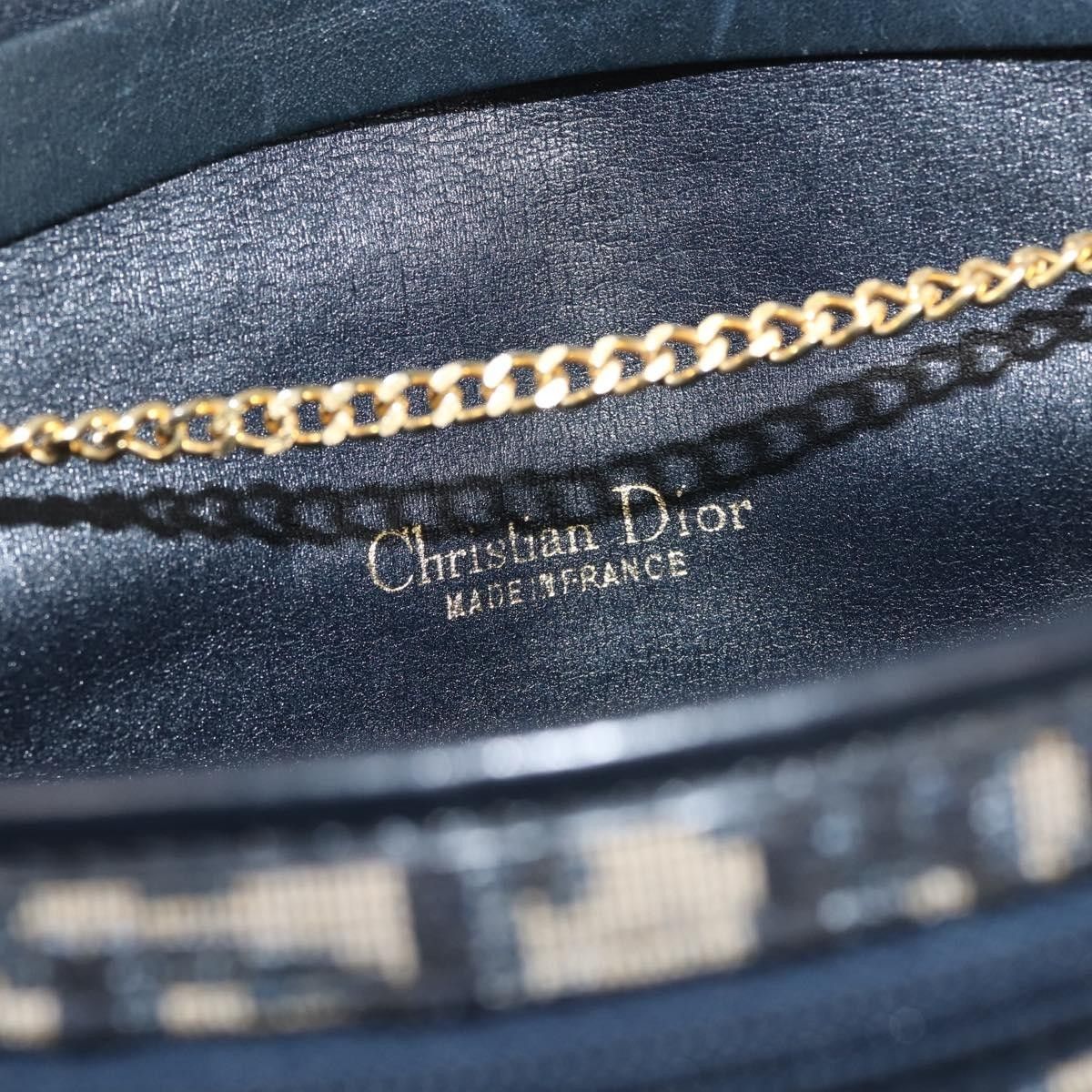 Dior Christian Dior Vintage Trotter Flap Shoulder Bag Canvas Size ONE SIZE - 6 Thumbnail