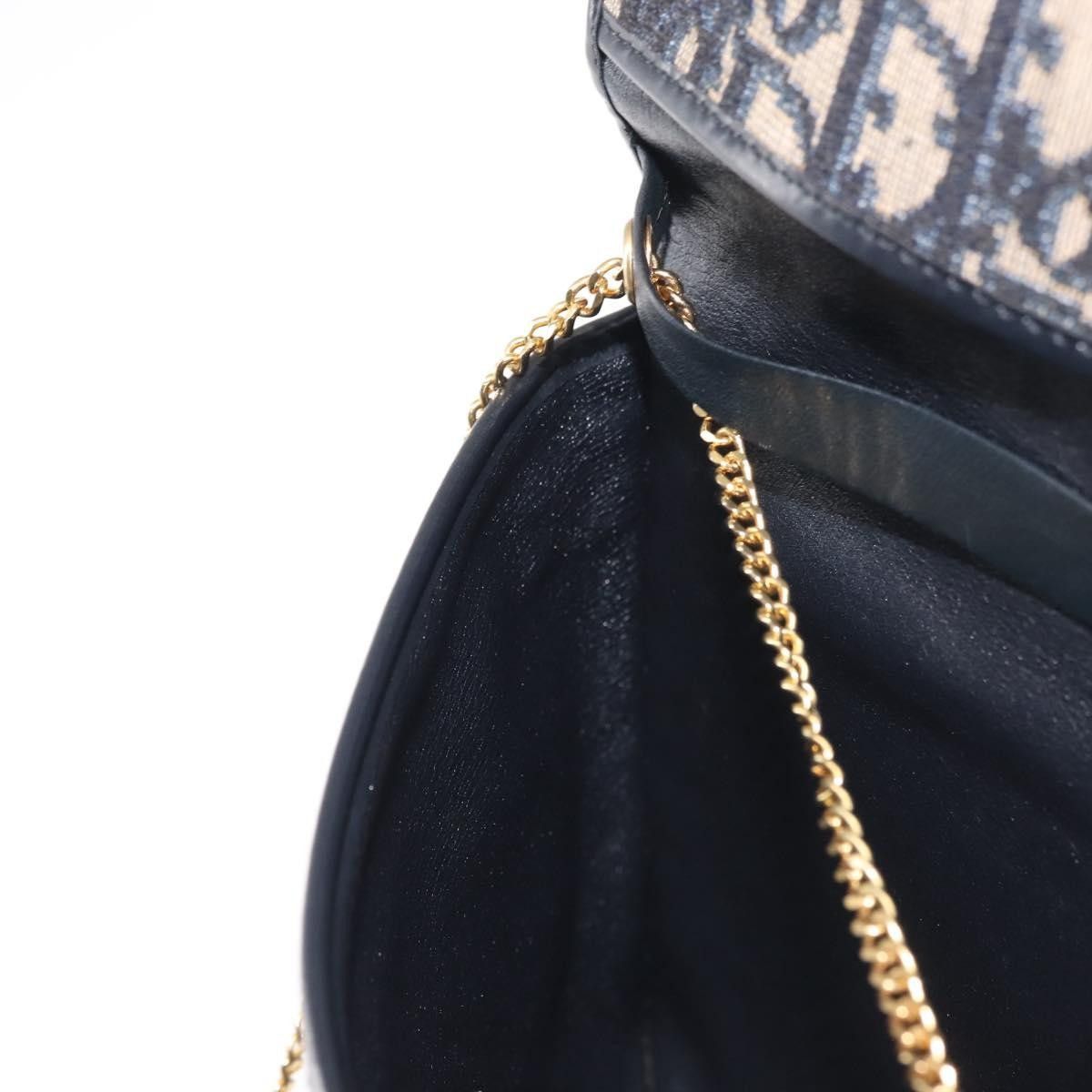 Dior Christian Dior Vintage Trotter Flap Shoulder Bag Canvas Size ONE SIZE - 22 Thumbnail