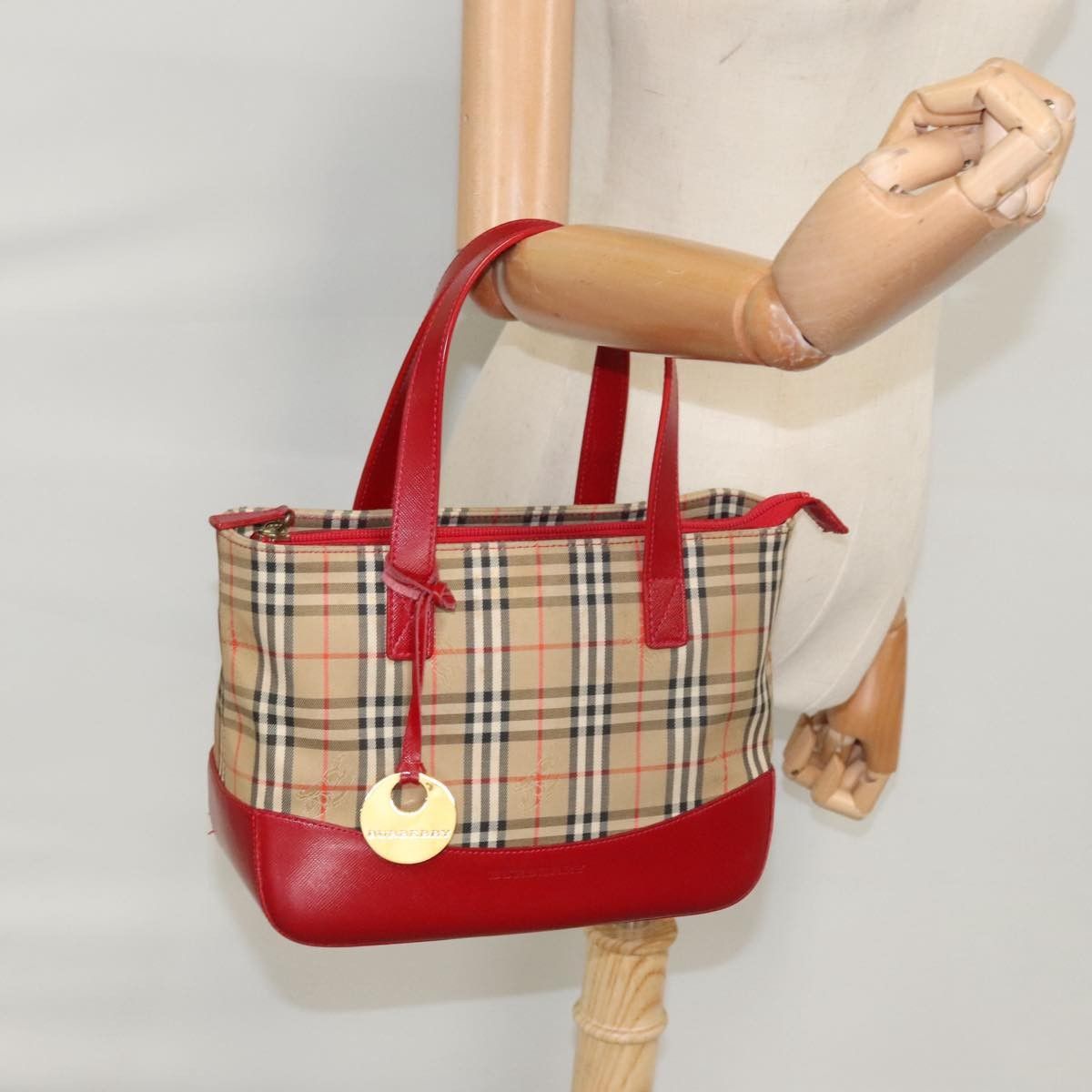 Burberry Burberry Nova Handbag Check Pattern Size ONE SIZE - 13 Thumbnail