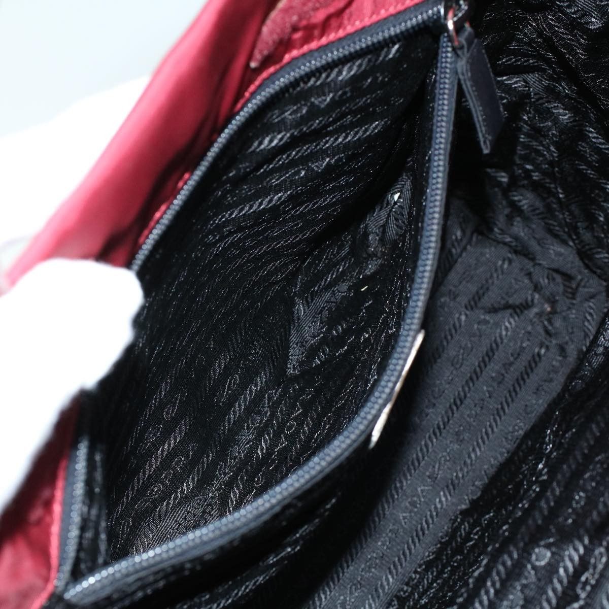 Prada Prada Grommet Lock Flap Chain Shoulder Bag Leather Size ONE SIZE - 23 Thumbnail