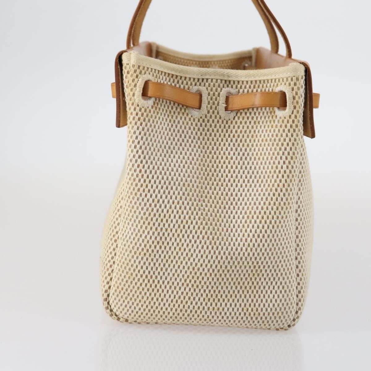 Hermes Hermes Herbag Cabas Toile and Leather Size ONE SIZE - 4 Thumbnail