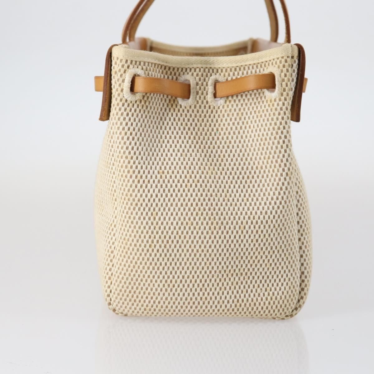 Hermes Hermes Herbag Cabas Toile and Leather Size ONE SIZE - 3 Thumbnail