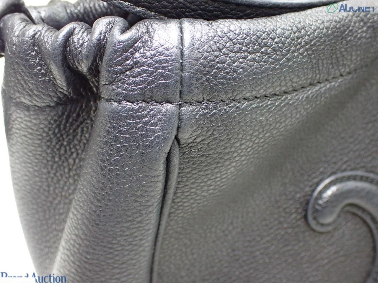 Celine Celine Cuir Triomphe Cabas Drawstring Tote Leather Size ONE SIZE - 7 Thumbnail