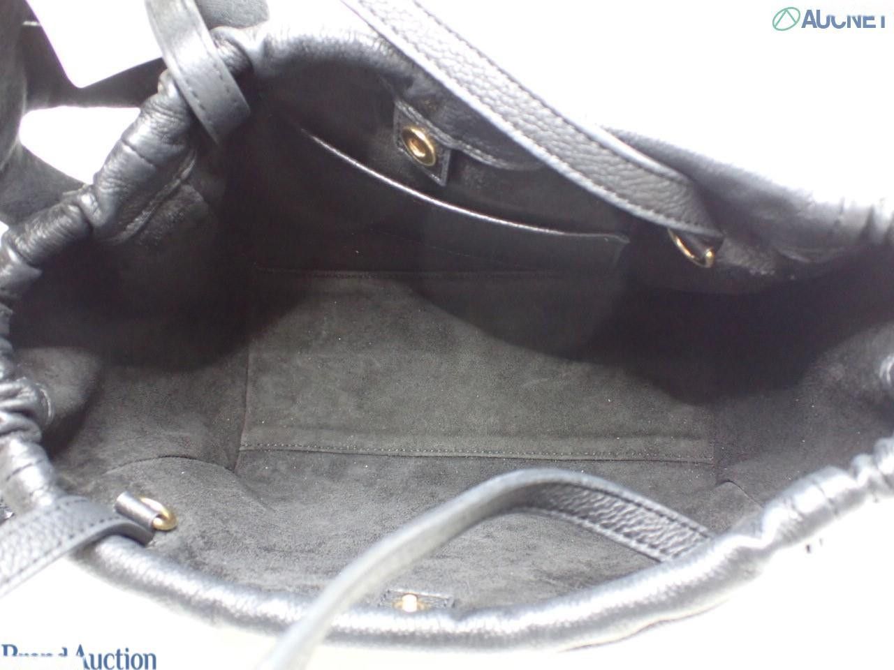 Celine Celine Cuir Triomphe Cabas Drawstring Tote Leather Size ONE SIZE - 10 Thumbnail