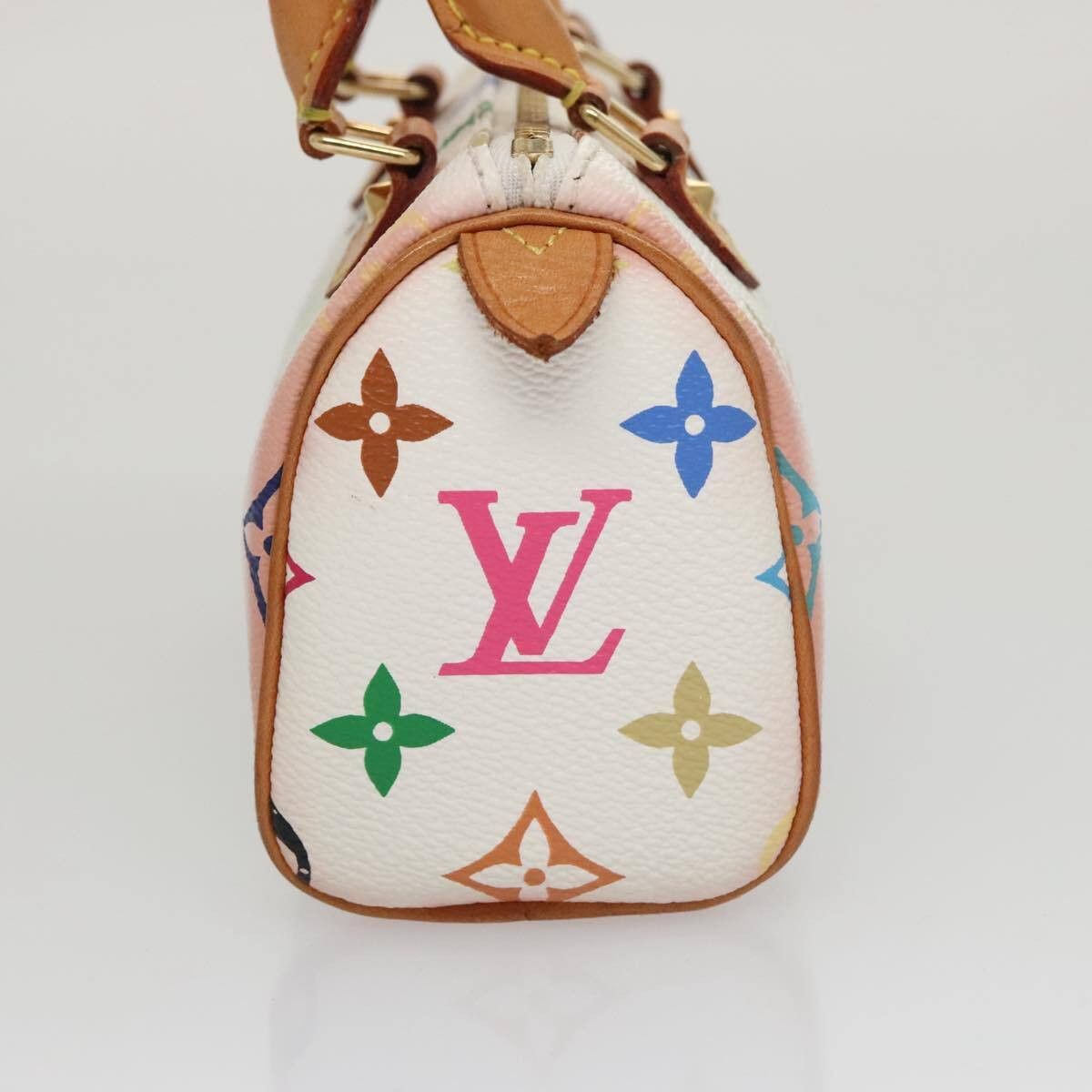 Louis Vuitton Louis Vuitton Speedy Mini HL Handbag Monogram Multicolor Size ONE SIZE - 3 Thumbnail