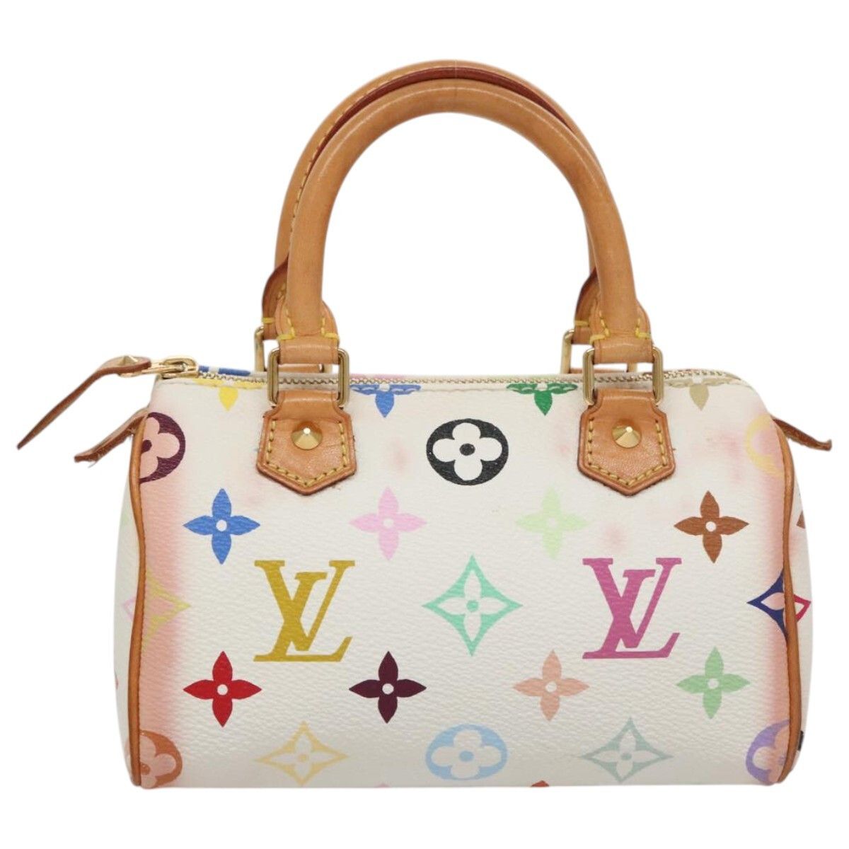 Louis Vuitton Louis Vuitton Speedy Mini HL Handbag Monogram Multicolor Size ONE SIZE - 18 Thumbnail