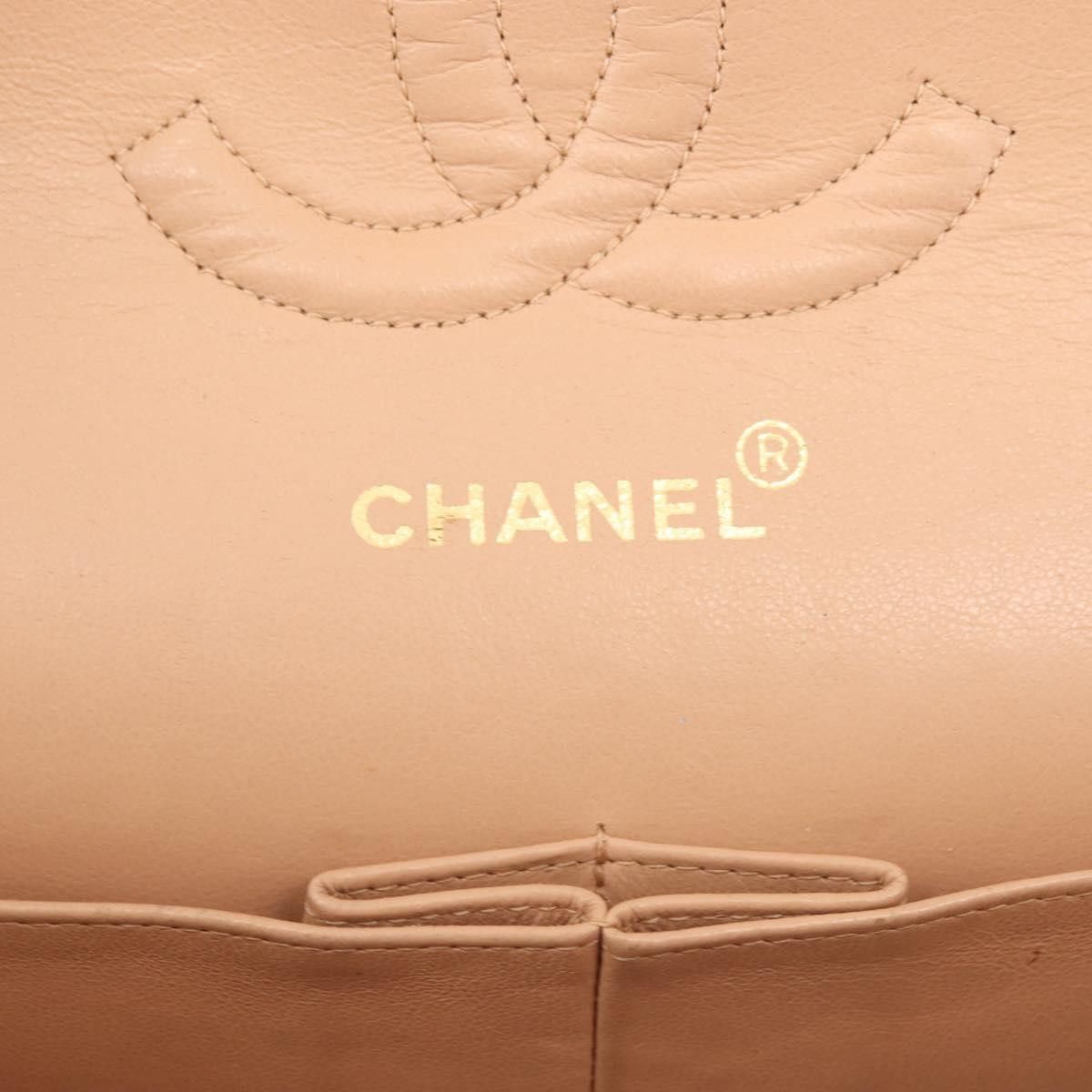 Chanel Chanel Vintage Classic Double Flap Bag Quilted Lambskin Size ONE SIZE - 21 Thumbnail