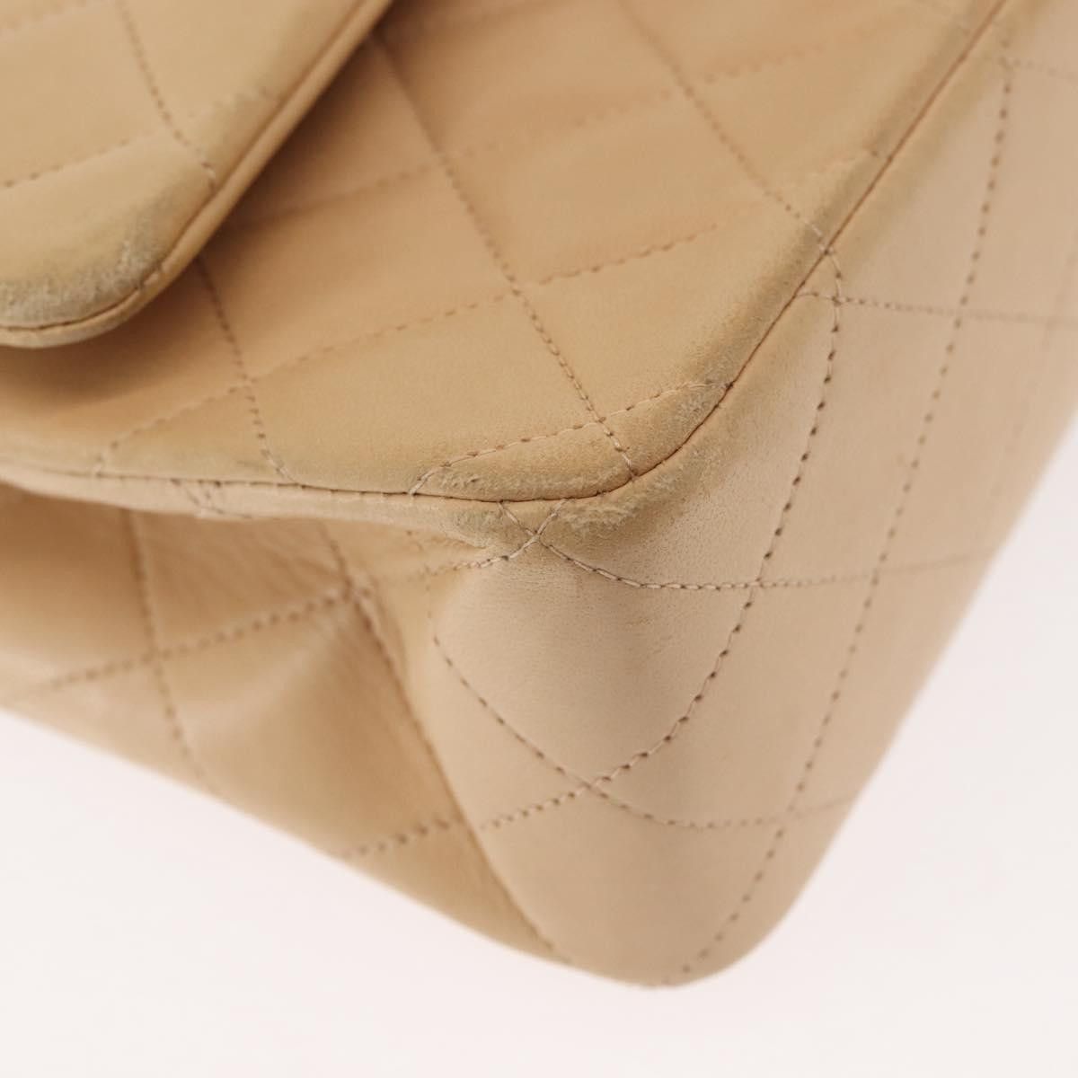 Chanel Chanel Vintage Classic Double Flap Bag Quilted Lambskin Size ONE SIZE - 10 Thumbnail
