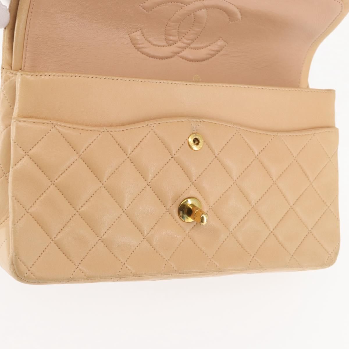Chanel Chanel Vintage Classic Double Flap Bag Quilted Lambskin Size ONE SIZE - 20 Thumbnail