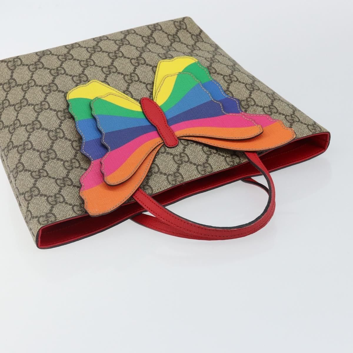 Gucci Gucci Children's tote with rainbow butterfly Canvas Size ONE SIZE - 18 Thumbnail