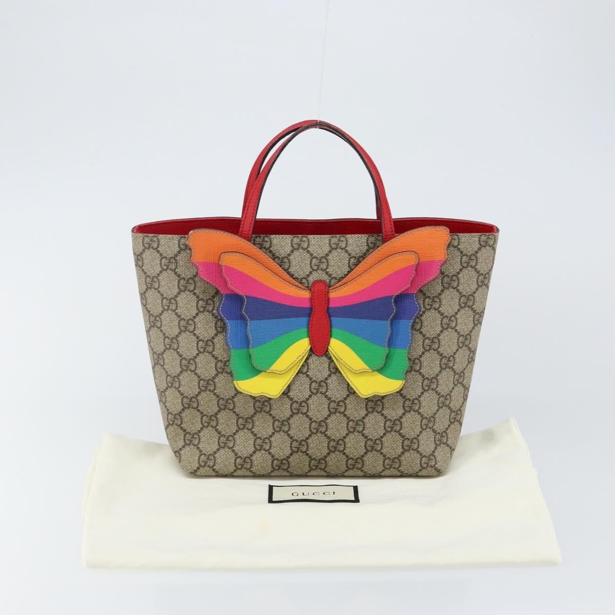 Gucci Gucci Children's tote with rainbow butterfly Canvas Size ONE SIZE - 13 Thumbnail