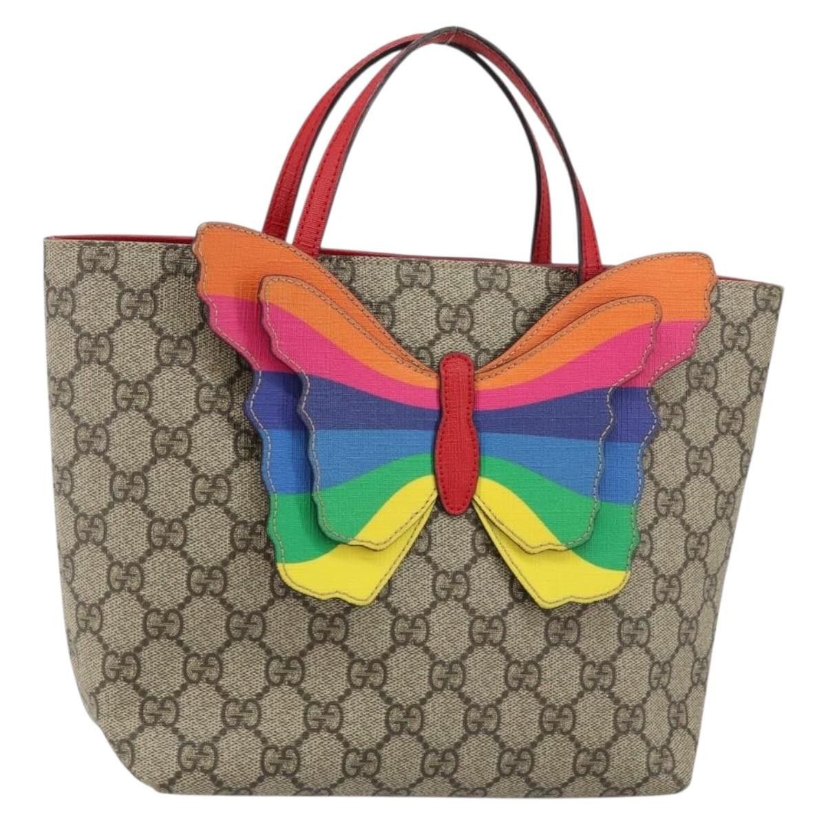Gucci Gucci Children's tote with rainbow butterfly Canvas Size ONE SIZE - 20 Thumbnail