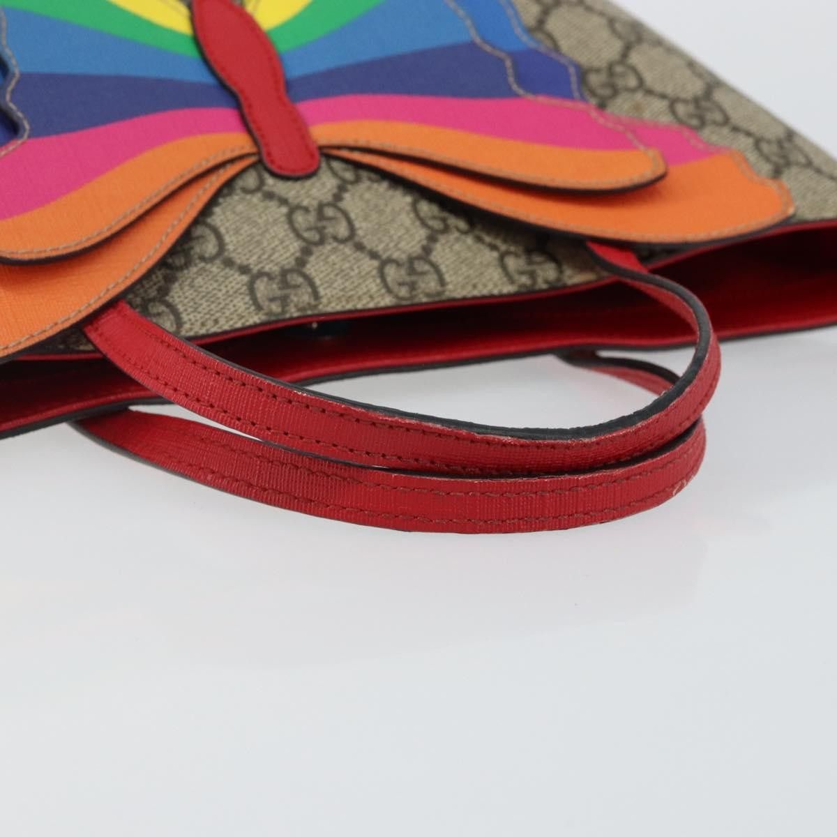 Gucci Gucci Children's tote with rainbow butterfly Canvas Size ONE SIZE - 8 Thumbnail