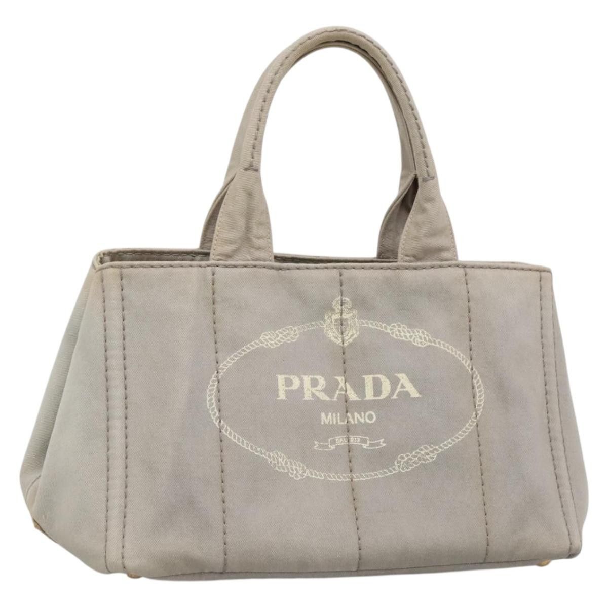 Prada Prada Canapa Convertible Tote Canvas Size ONE SIZE - 19 Thumbnail