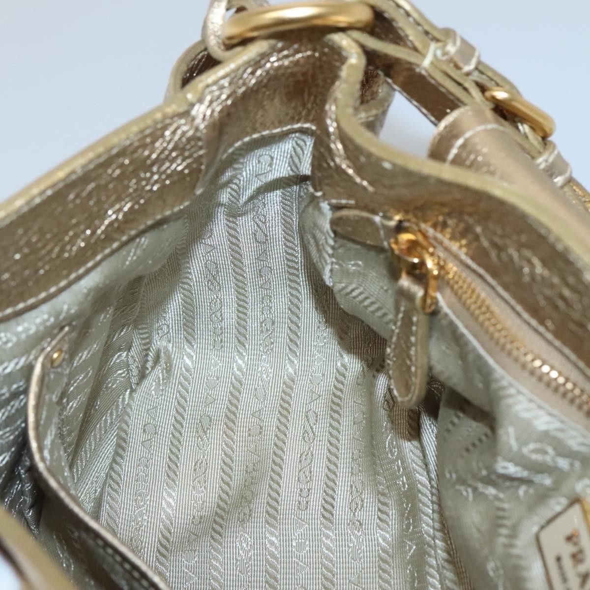 Prada Prada Antic Pushlock Shoulder Bag Leather Size ONE SIZE - 22 Thumbnail