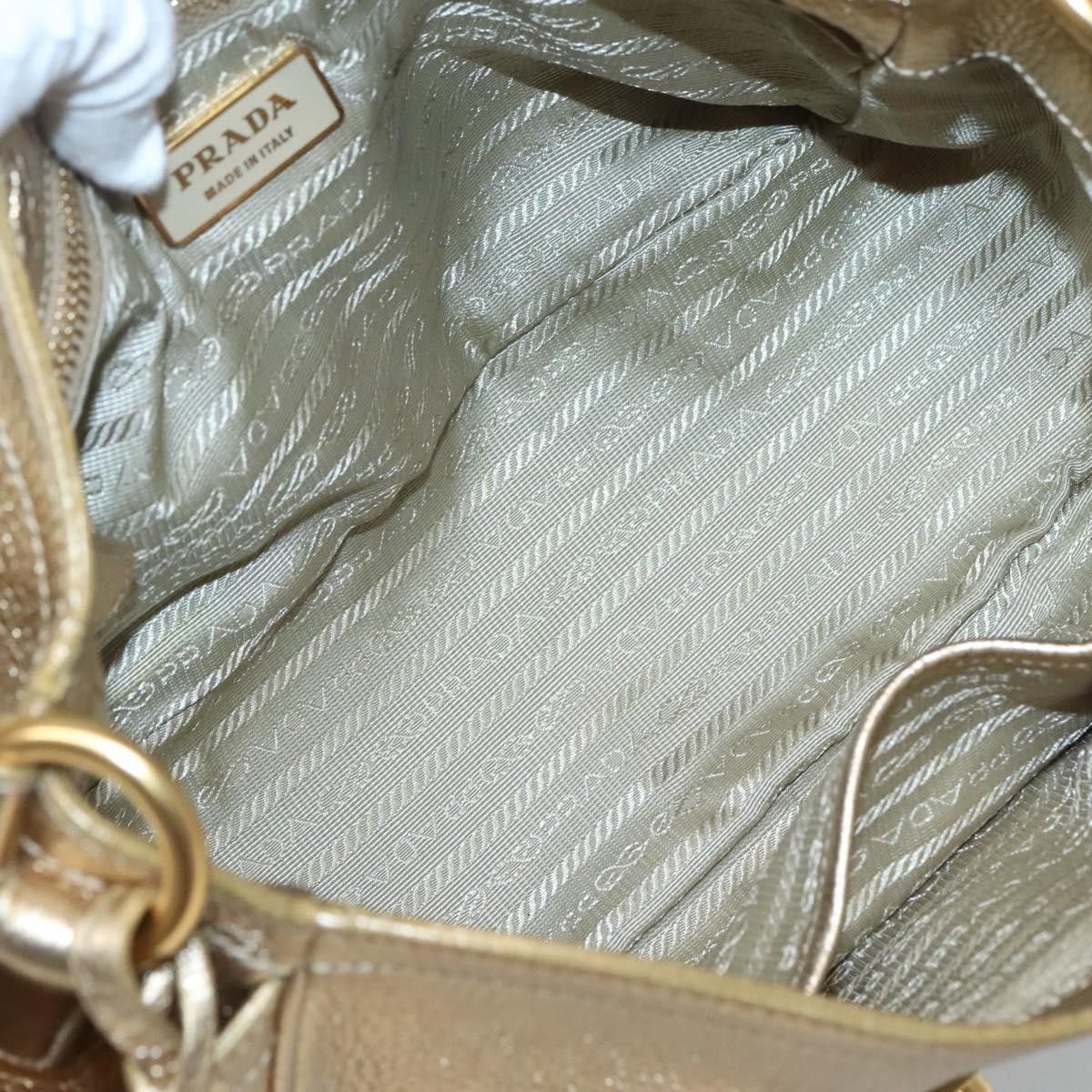 Prada Prada Antic Pushlock Shoulder Bag Leather Size ONE SIZE - 5 Thumbnail