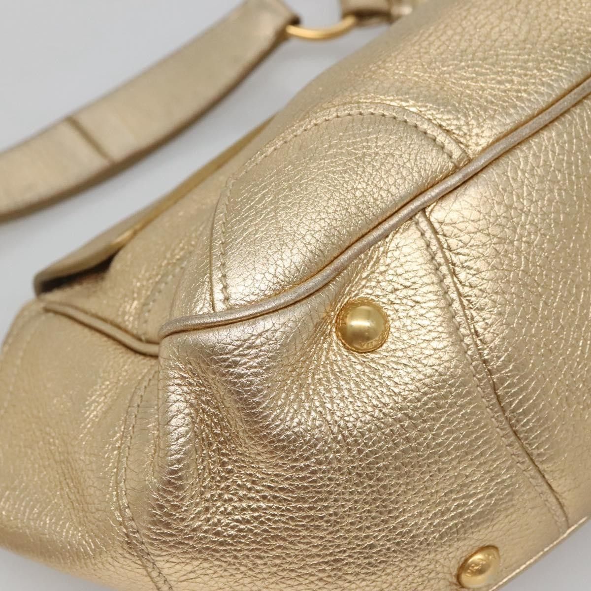 Prada Prada Antic Pushlock Shoulder Bag Leather Size ONE SIZE - 18 Thumbnail