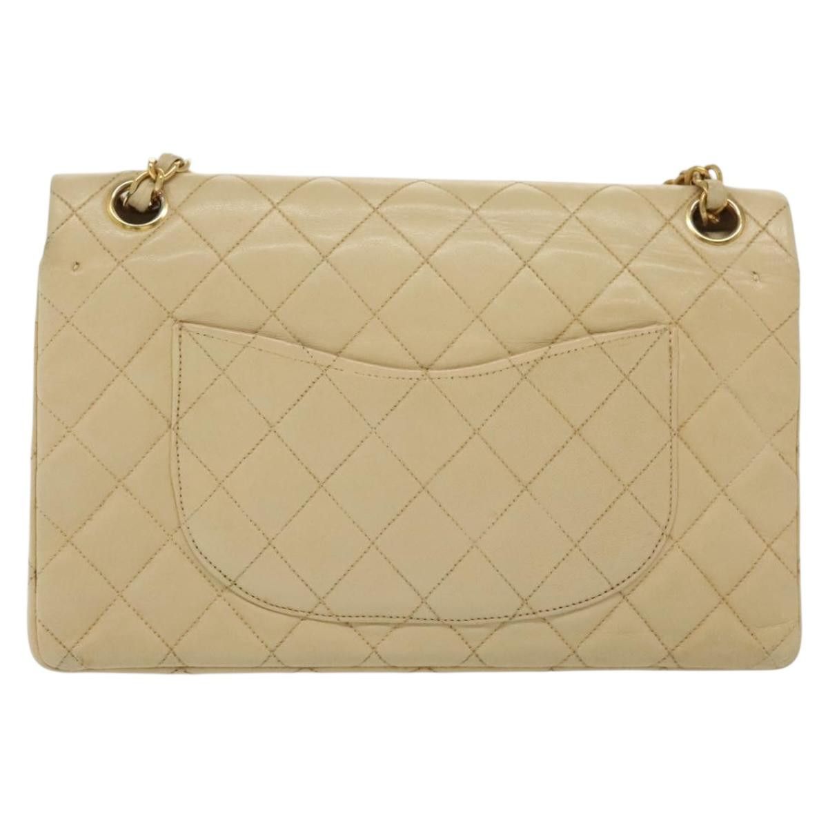 Chanel Chanel Vintage Square Classic Double Flap Bag Quilted Leather Size ONE SIZE - 3 Thumbnail