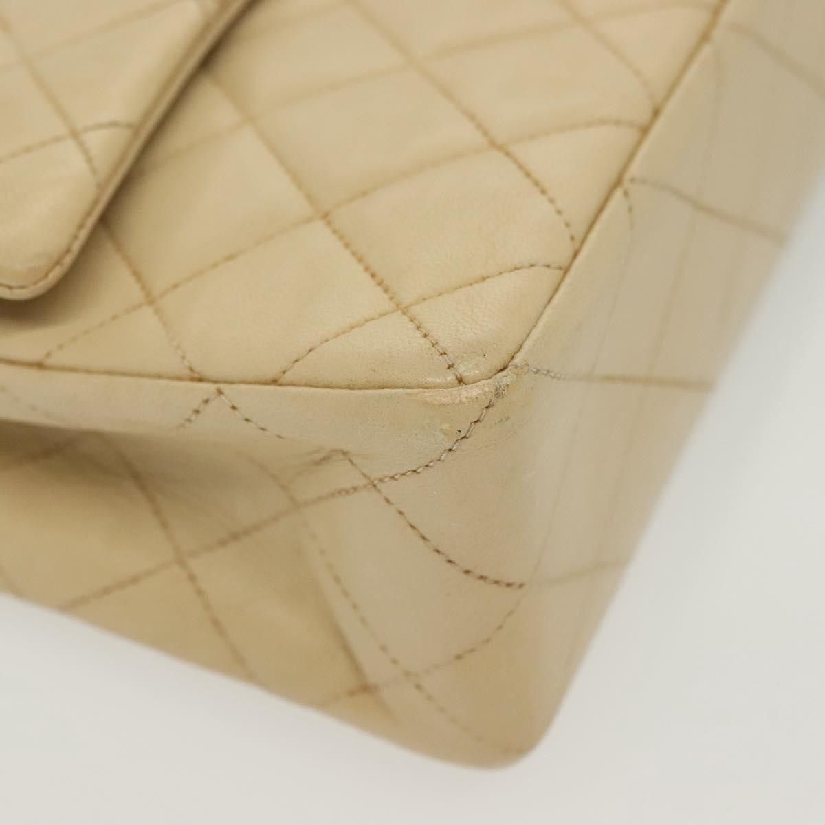 Chanel Chanel Vintage Square Classic Double Flap Bag Quilted Leather Size ONE SIZE - 10 Thumbnail