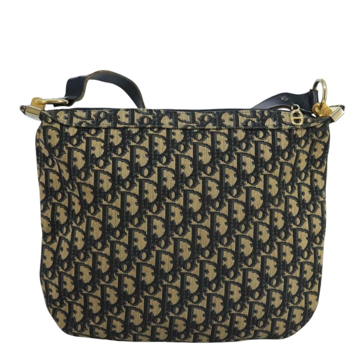Dior Christian Dior Vintage Trotter Shoulder Bag Canvas Size ONE SIZE - 2 Thumbnail