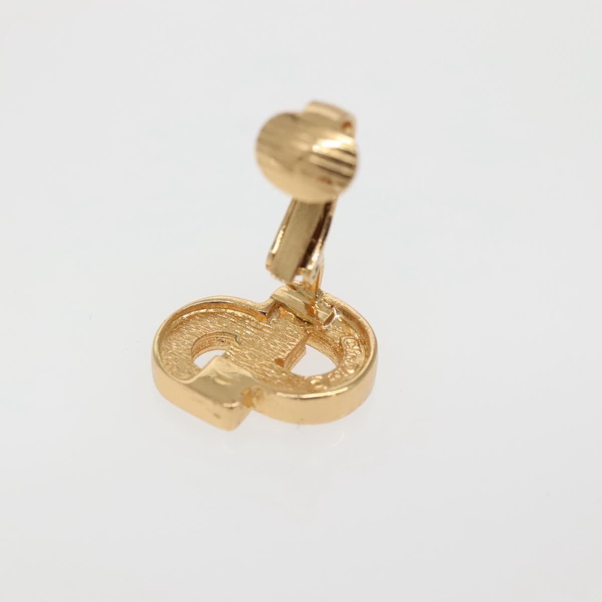 Dior Christian Dior CD logo clip earrings Metal Size ONE SIZE - 5 Thumbnail