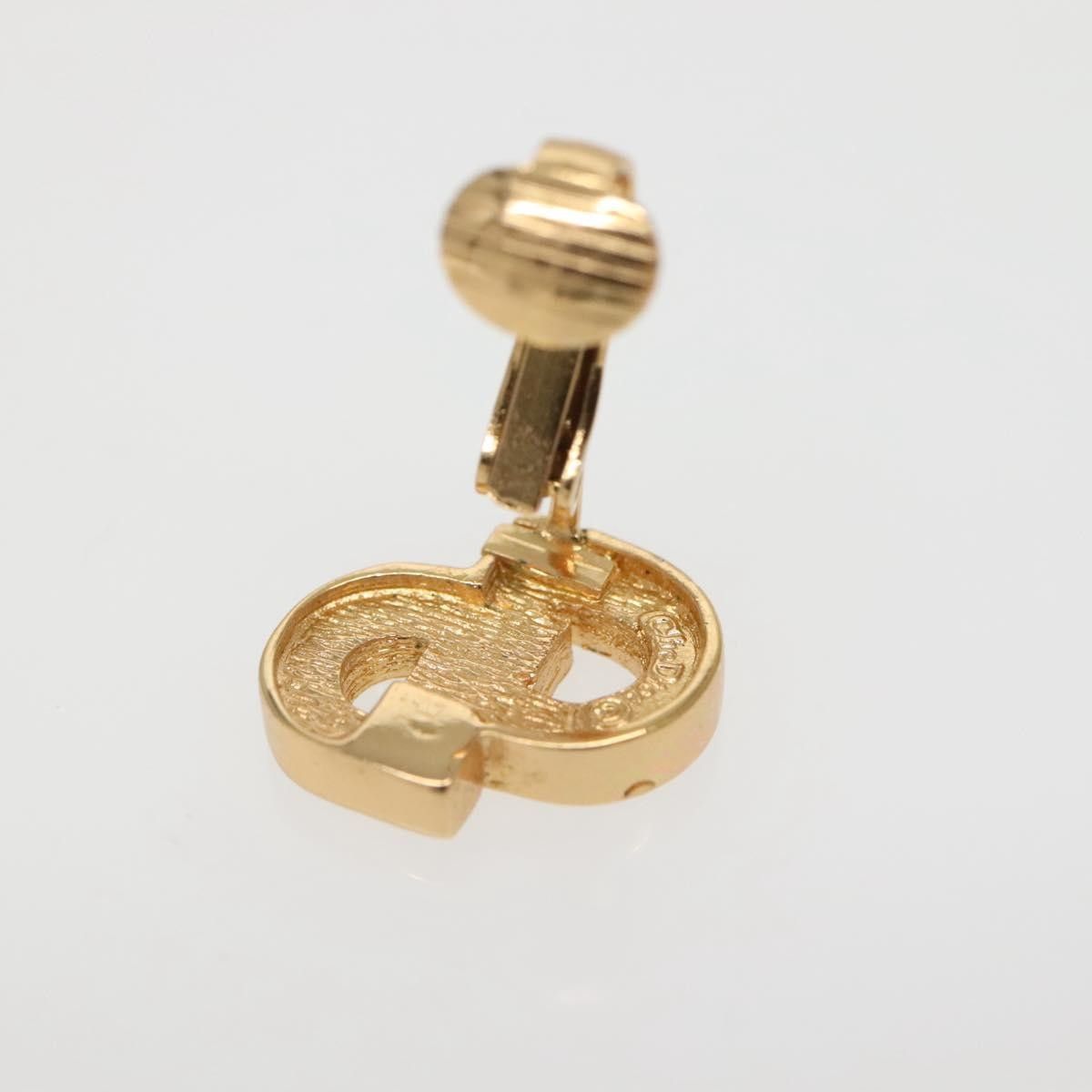 Dior Christian Dior CD logo clip earrings Metal Size ONE SIZE - 9 Thumbnail