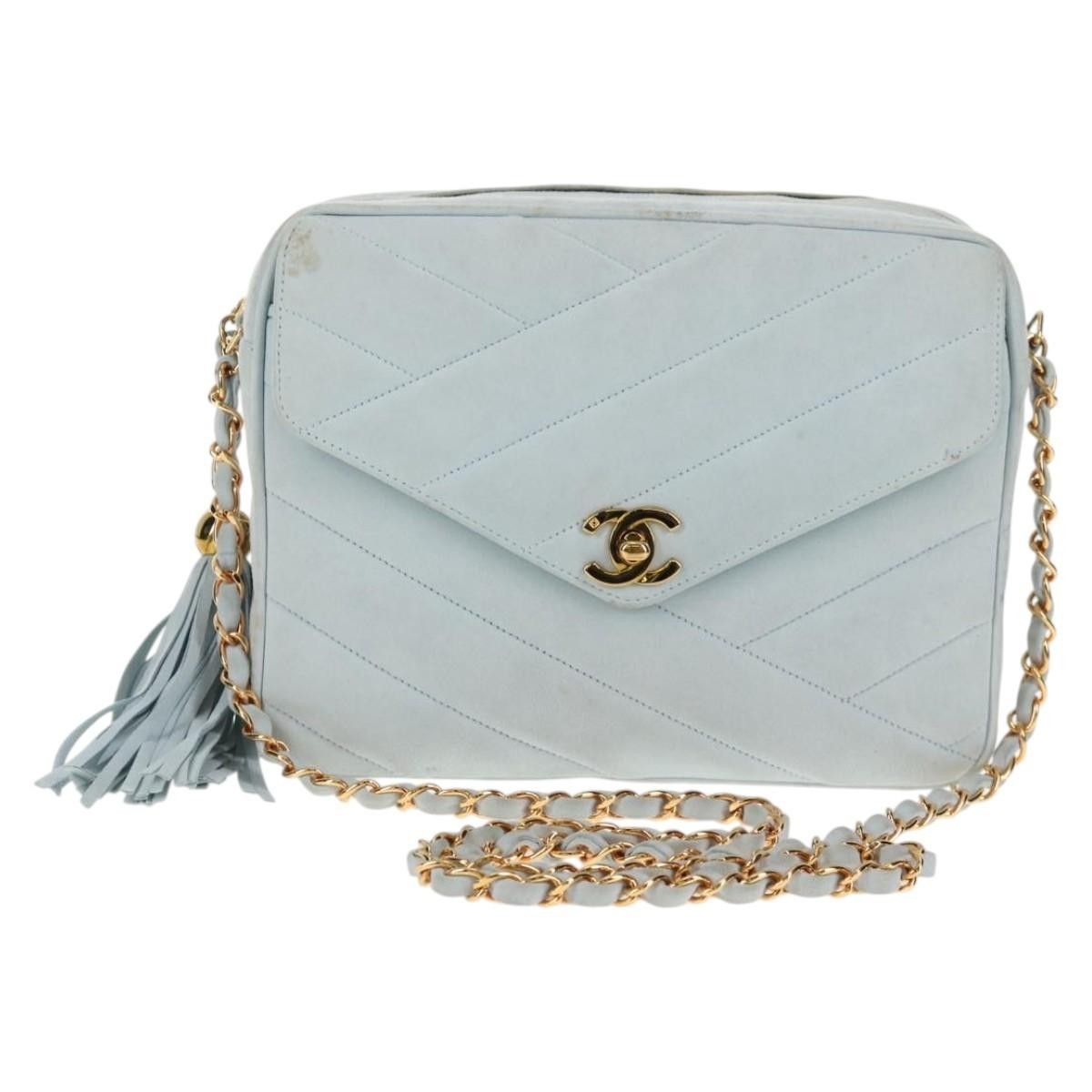 Chanel Chanel Vintage Camera bag Suede Size ONE SIZE - 18 Thumbnail