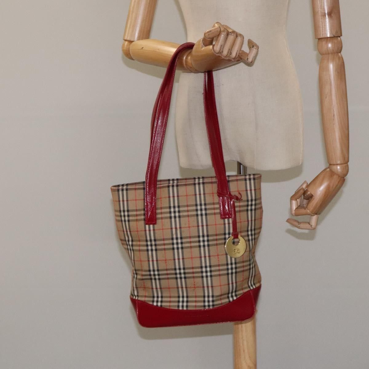Burberry Burberry Nova Check Tote canvas check pattern Size ONE SIZE - 11 Thumbnail