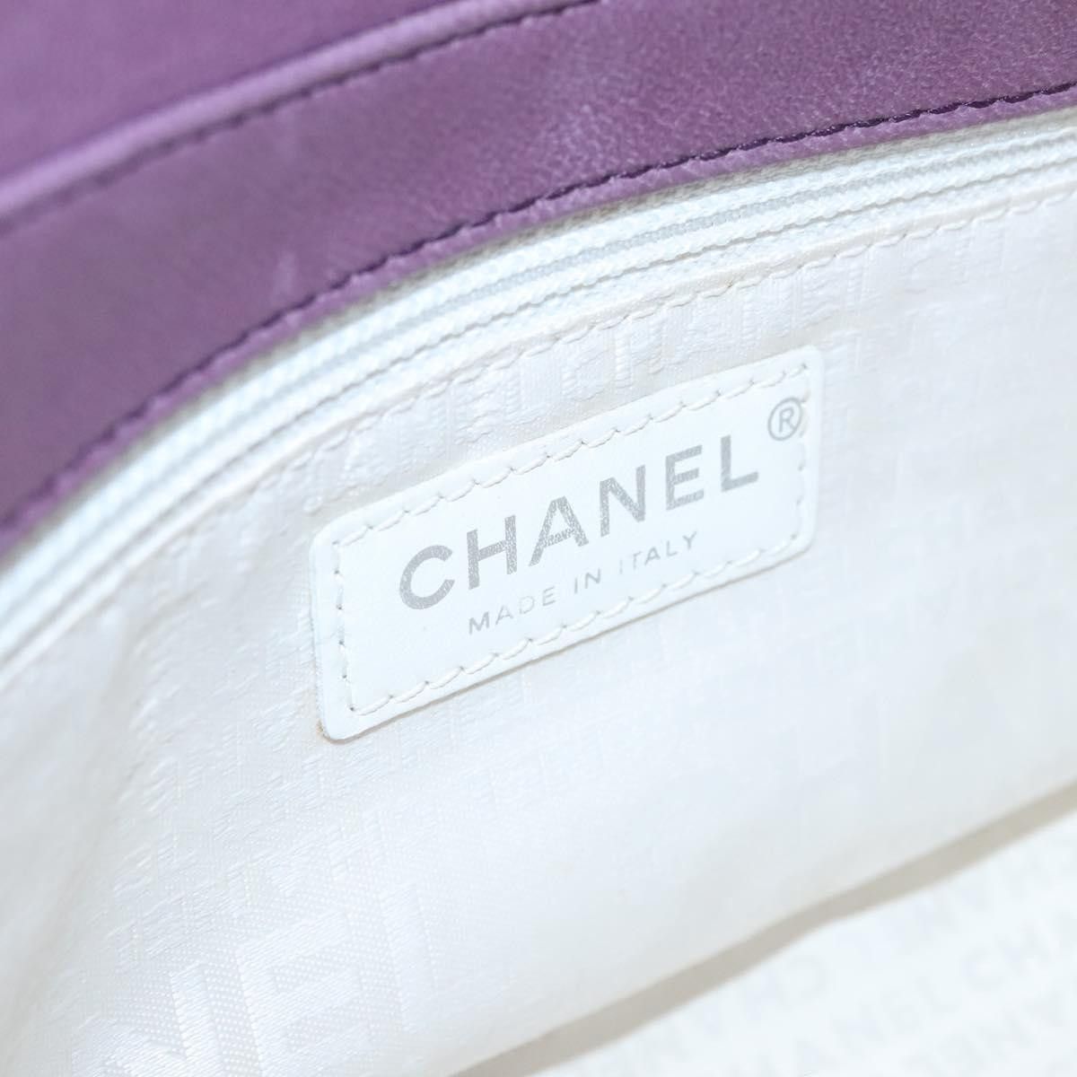 Chanel Chanel Crescent Chain Shoulder Bag Quilted Lambskin Size ONE SIZE - 6 Thumbnail