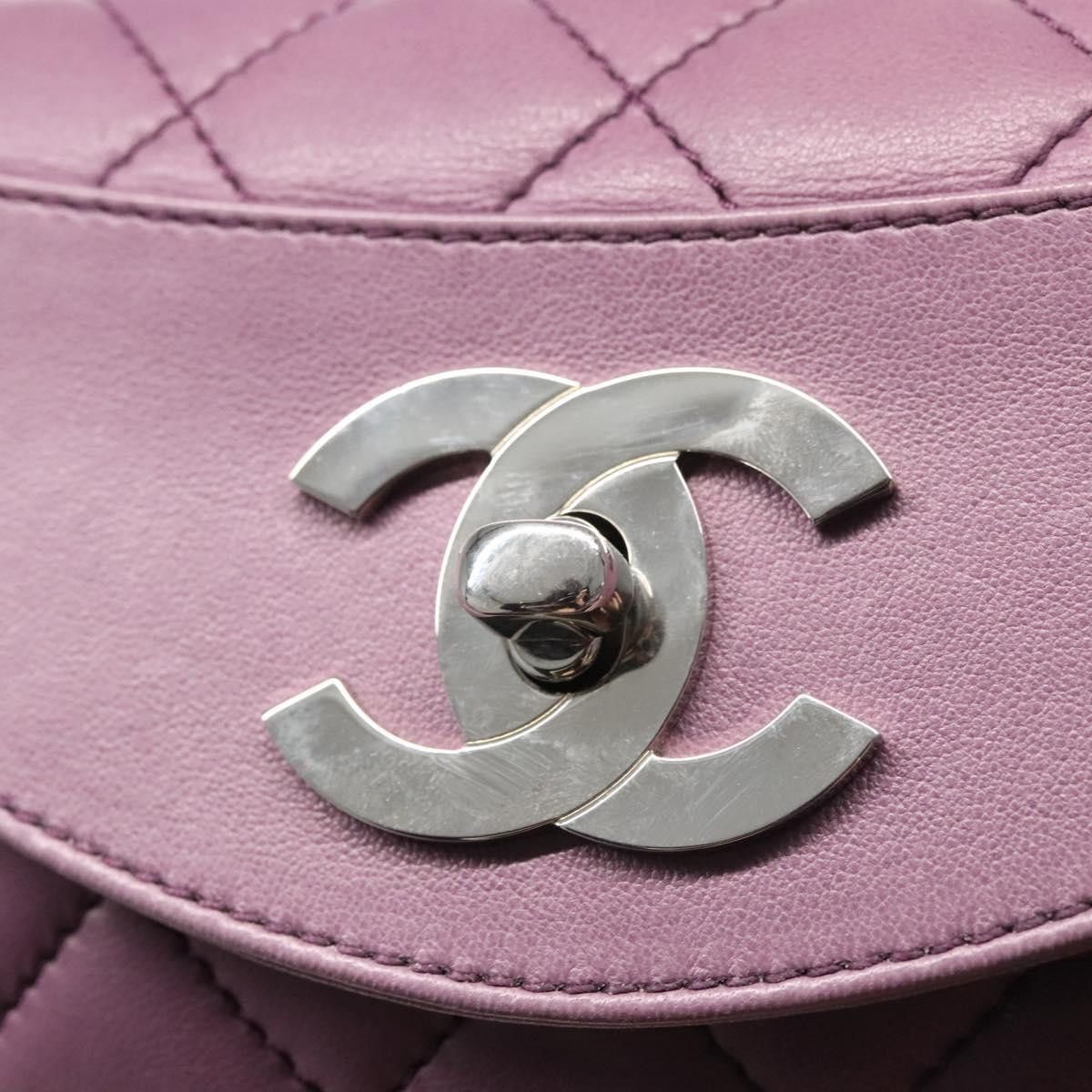 Chanel Chanel Crescent Chain Shoulder Bag Quilted Lambskin Size ONE SIZE - 13 Thumbnail