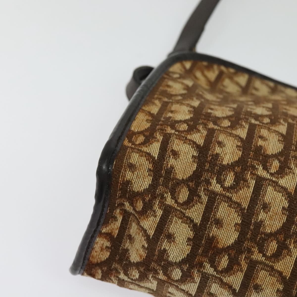 Dior Christian Dior Vintage Trotter Shoulder Bag Canvas Size ONE SIZE - 9 Thumbnail