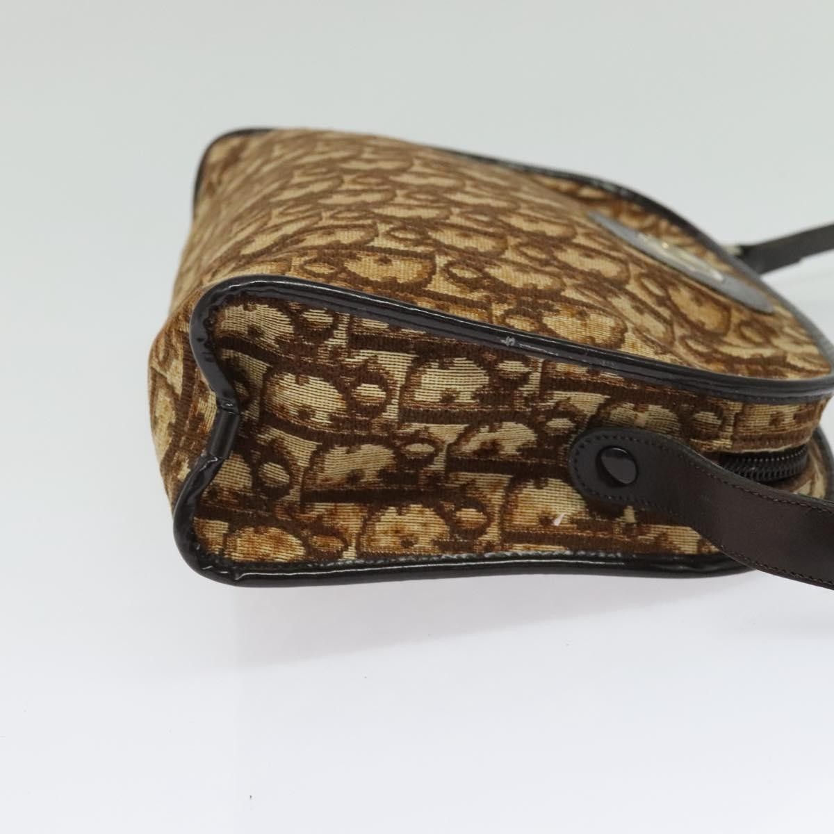 Dior Christian Dior Vintage Trotter Shoulder Bag Canvas Size ONE SIZE - 4 Thumbnail